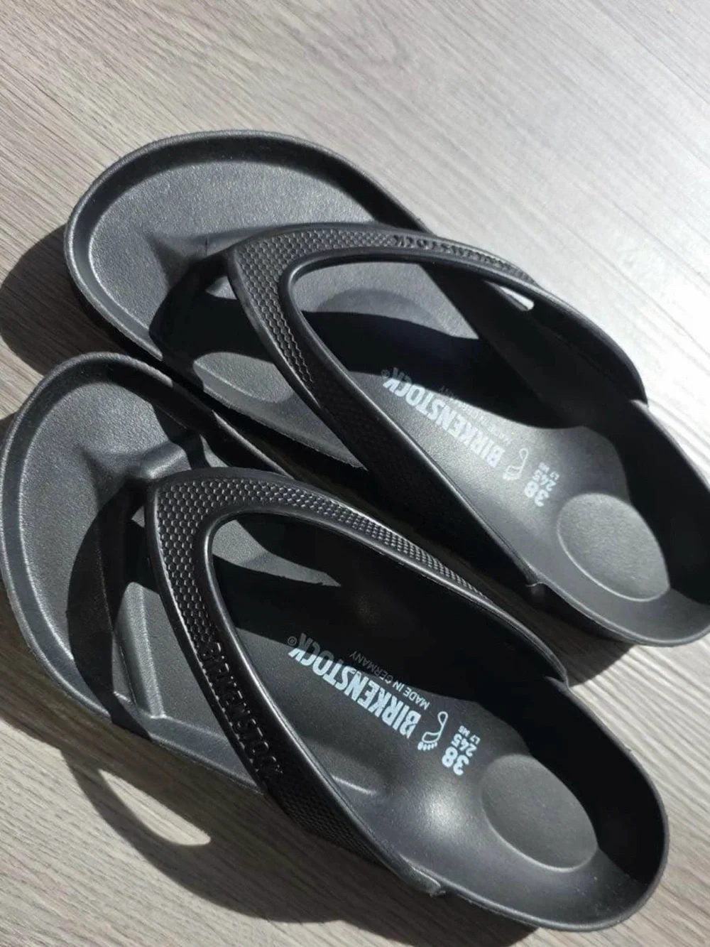 Birkenstock Women’s Black EVA Thong Sandals